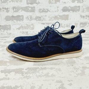 Primark Blue Lace Up Almond Toe Business Casual Classic Oxfords W401